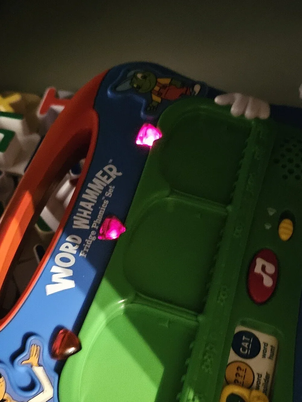 LeapFrog Word Whammer Fridge Phonics Learning Toys Lot Massive Letters Reading